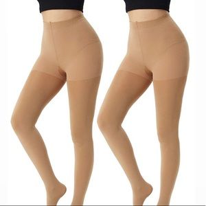 2 PACK *NWT* opaque tights